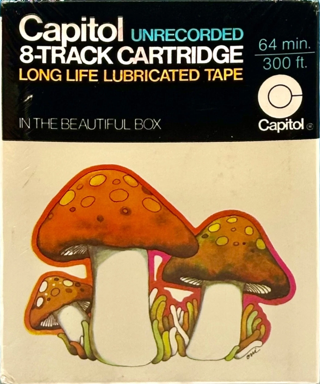 TRACK-8 Capitol 64 "MUSHROOMS" Type I Normal 1970 USA