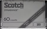 Compact Cassette Scotch Dynarange 60 Type I Normal 1979 USA