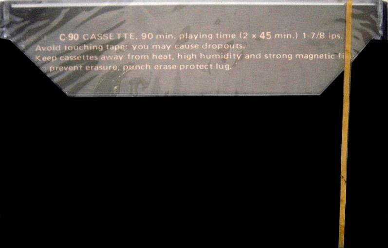 Compact Cassette Eurosonic 90 Type I Normal Hong Kong