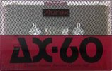 Compact Cassette Aurex AX 60 Type II Chrome 1987 Japan