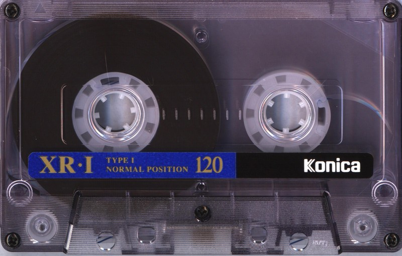 Compact Cassette Konica XR 120 "XR-I" Type I Normal 1990 Europe
