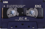 Compact Cassette AXIA J`z 2 46 "JZ2A 46" Type II Chrome 1992 Japan