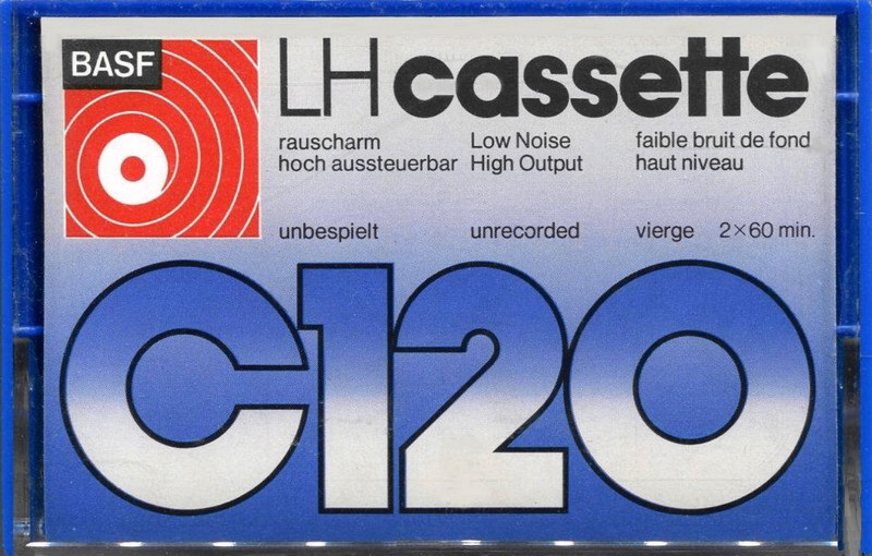 Compact Cassette BASF 120 Type I Normal 1976 Germany