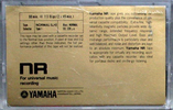 Compact Cassette Yamaha NR 90 Type I Normal 1982 Worldwide