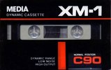 Compact Cassette Media XM-1 90 Type I Normal 1987 South Korea