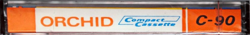 Compact Cassette Orchid 90 Type I Normal 1984 Hong Kong