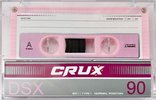 Compact Cassette CRUX DSX 90 "pink" Type I Normal 2021 Worldwide