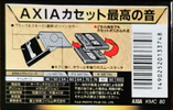 Compact Cassette AXIA K Metal 80 "KMC 80" Type IV Metal 1997 Japan