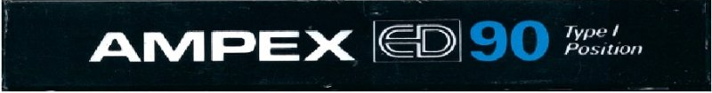 Compact Cassette Ampex ED 90 Type I Normal Mexico