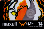 Compact Cassette Maxell Wild 74 Type I Normal 1992 Europe
