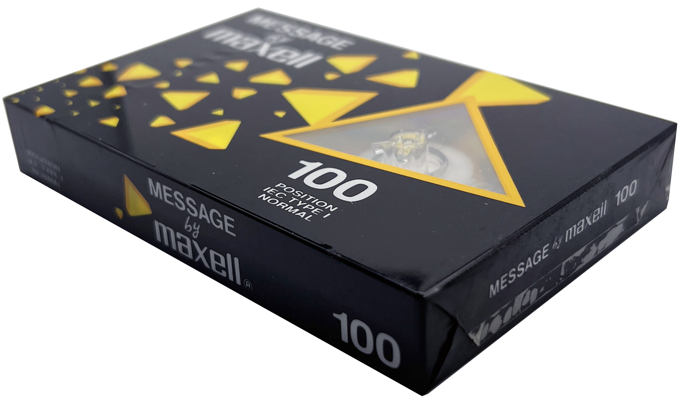 Compact Cassette Maxell Message 100 Type I Normal 1991 Italy