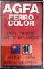 Compact Cassette AGFA Ferrocolor 90 Type I Normal 1978 Canada