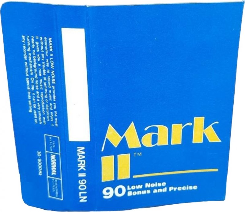 Compact Cassette Mark II Low Noise 90 Type I Normal 1982 Europe