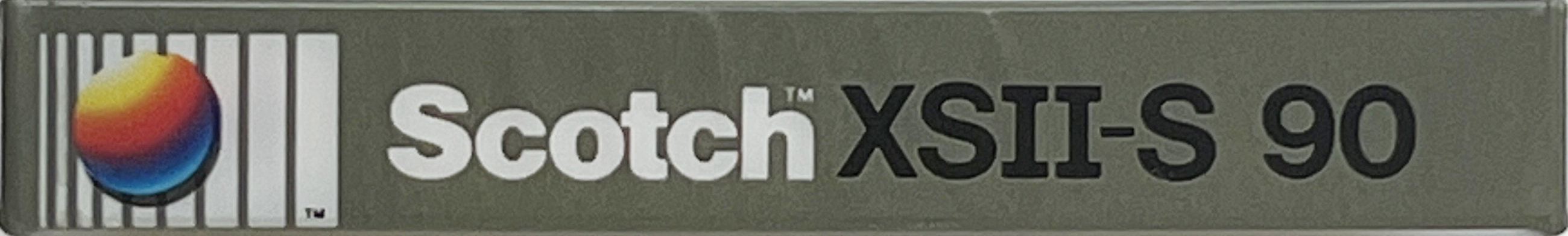 Compact Cassette Scotch XS II-S 90 Type II Chrome 1990 Europe