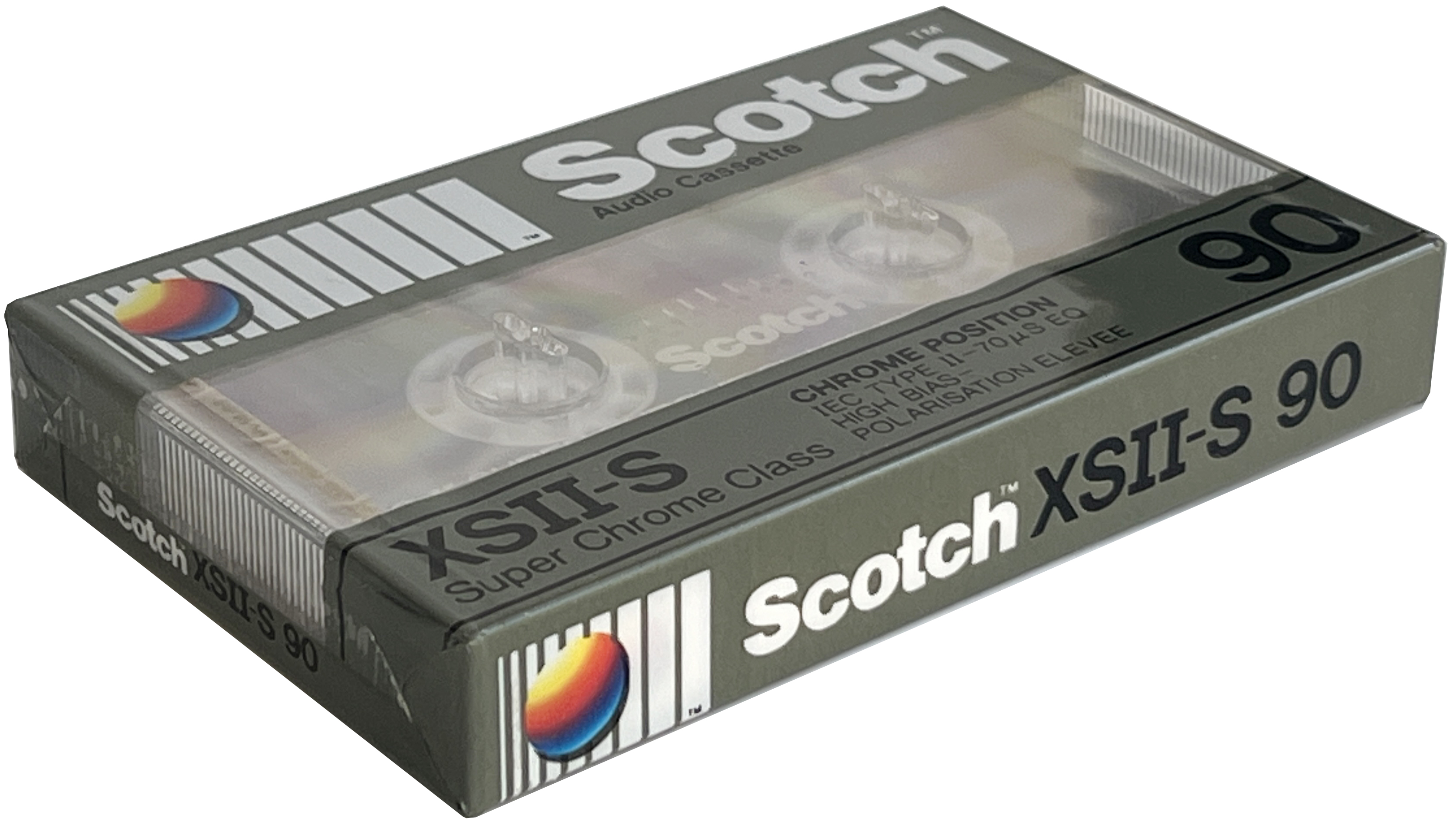 Compact Cassette Scotch XS II-S 90 Type II Chrome 1990 Europe
