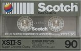 Compact Cassette Scotch XS II-S 90 Type II Chrome 1990 Europe