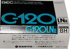 Compact Cassette Sanyo LNII 120 "REC" Type I Normal 1979 Japan