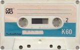 Compact Cassette ORWO 60 Type I Normal 1980 East Germany