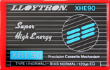 Compact Cassette Lloytron XHE 90 Type I Normal 1994 Europe