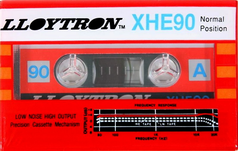 Compact Cassette Lloytron XHE 90 Type I Normal 1994 Europe