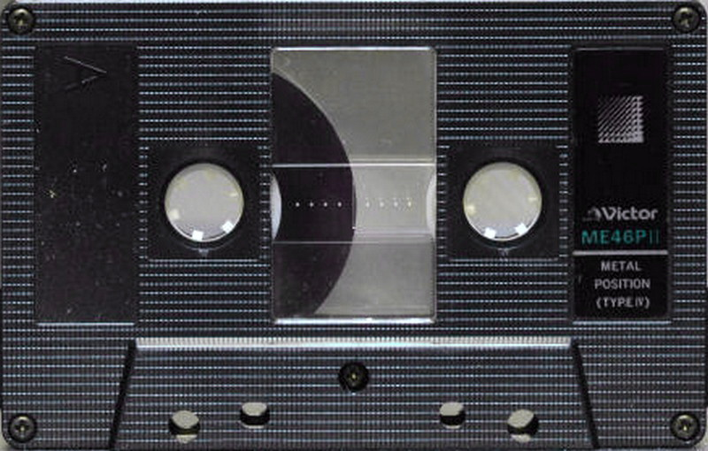 Compact Cassette Victor Metal / Me 46 "Dynarec ME46PII" Type IV Metal 1983 Japan