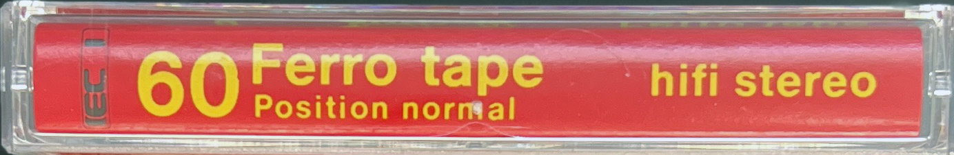 Compact Cassette Magnetic sound 60 Type I Normal 1990 Europe