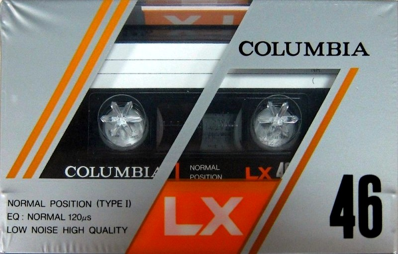 Compact Cassette Columbia LX 46 Type I Normal 1980 Japan