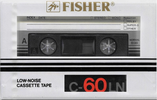 Compact Cassette Fisher LN 60 Type I Normal 1982 USA
