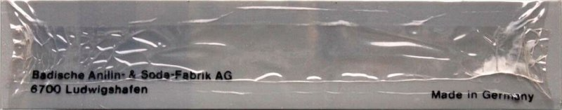 Compact Cassette BASF 30 "Plastic case" Type I Normal 1969 Europe