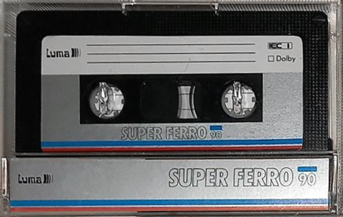 Compact Cassette Luma Super ferro 90 Type I Normal 1984 Sweden