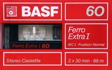 Compact Cassette BASF Ferro Extra I 60 Type I Normal 1988 Europe
