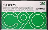 Compact Cassette Sony 90 Type I Normal 1973 Japan