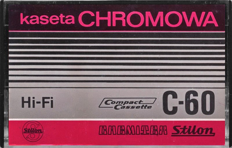 Compact Cassette Stilon 60 Type II Chrome Poland