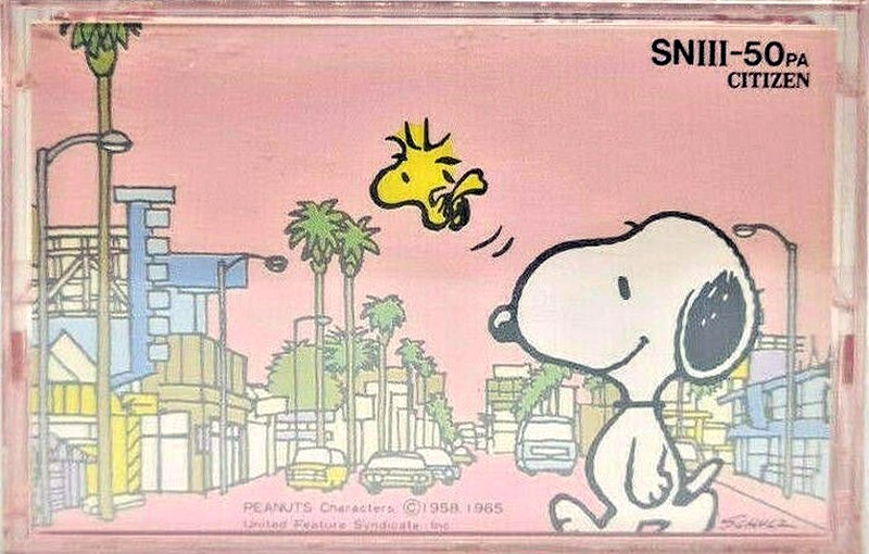Compact Cassette Citizen Snoopy SN III 50 "SNIII-50PA" Type I Normal 1985 Japan