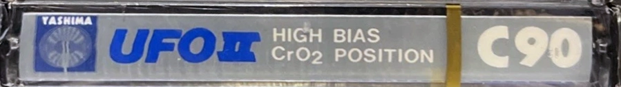 Compact Cassette Yashima UFO II 90 Type II Chrome 1979 UK