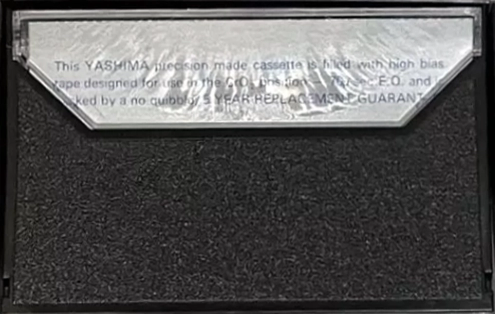 Compact Cassette Yashima UFO II 90 Type II Chrome 1979 UK