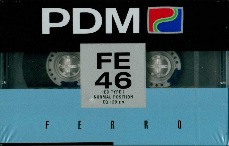 Compact Cassette PDM FE 46 Type I Normal 1990 Europe