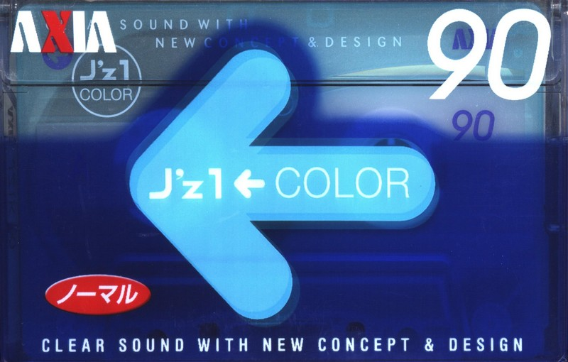 Compact Cassette AXIA J`z 1 Color 90 "JZ1K 90" Type I Normal 2003 Japan