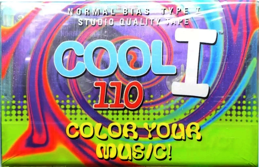 Compact Cassette ICE COOL 110 "Purple" Type I Normal 1996 USA