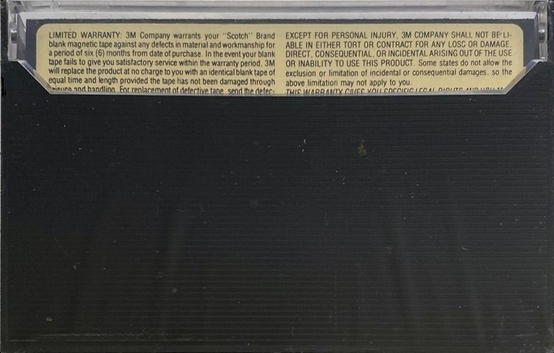 Compact Cassette Scotch Master III 60 Type III Ferro Chrome 1978 USA