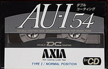 Compact Cassette AXIA AU-I 54 Type I Normal 1991 Japan