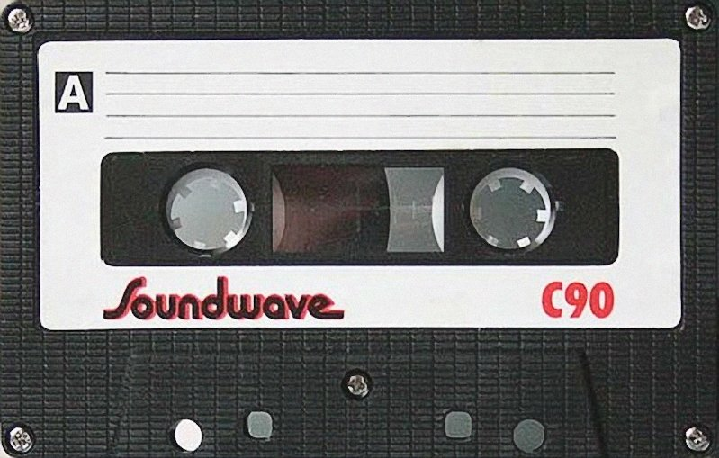 Compact Cassette Soundwave 90 Type II Chrome Hong Kong