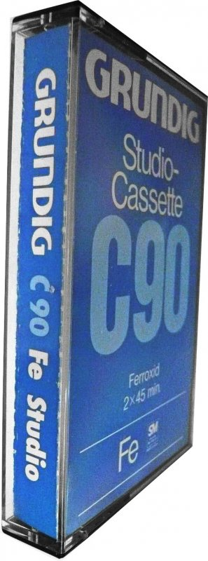 Compact Cassette Grundig Studio-Cassette 90 Type I Normal 1976 Germany