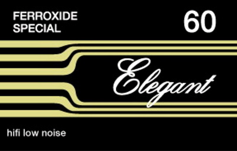 Compact Cassette Elegant 60 Type I Normal Hong Kong