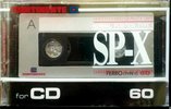 Compact Cassette Continent / Continente 60 "SP-X" Type I Normal Spain