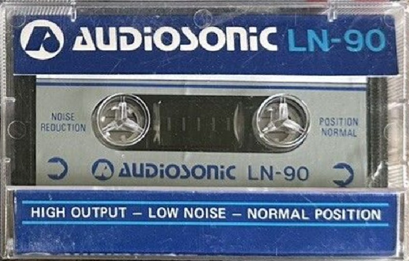 Compact Cassette Audiosonic 90 Type I Normal 1986 Australia