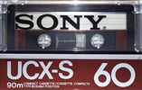 Compact Cassette Sony UCX-S 60 Type II Chrome 1982 North America