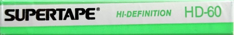 Compact Cassette SUPERTAPE HD 60 Type II Chrome 1988 Australia
