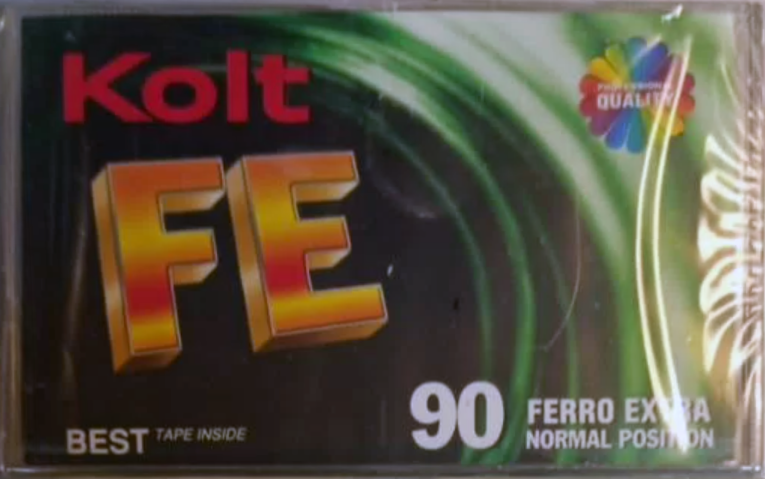 Compact Cassette Kolt 90 "FE" Type I Normal Russia