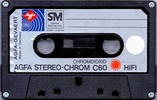 Compact Cassette AGFA Stereochrom 60 Type II Chrome 1978 Europe